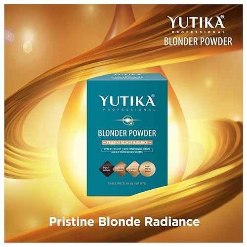 Miniatura 2 de Yutika Professional Blonder Bleach Powder Hair Lightener  Blanqueador para aclarar el cabello con brillo rubio  Levanta hasta 8 niveles - 2.11 onzas