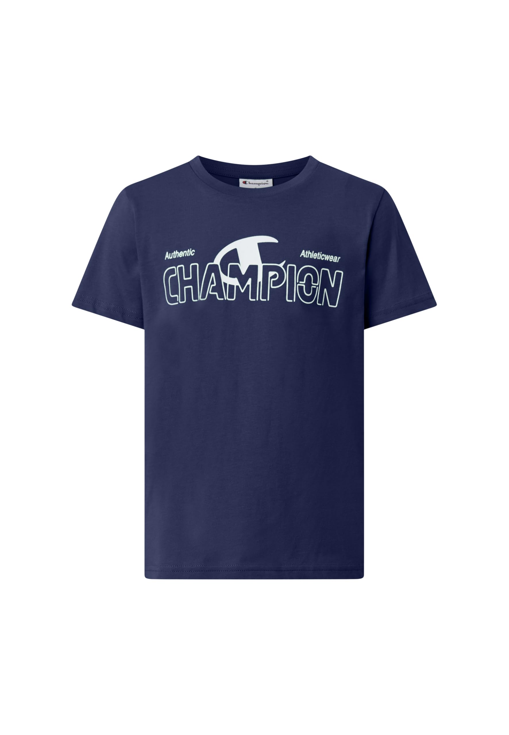 T-Shirt Champion garçon BS561 col rond en maille légère