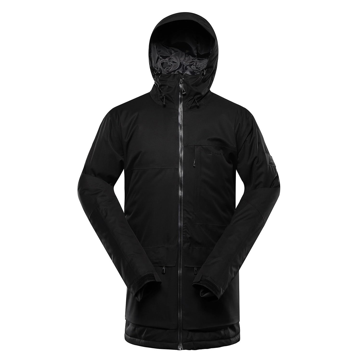 Blouson ALPINE PRO Garg Jacket 3XL Noir veste imperméable grande taille - 8