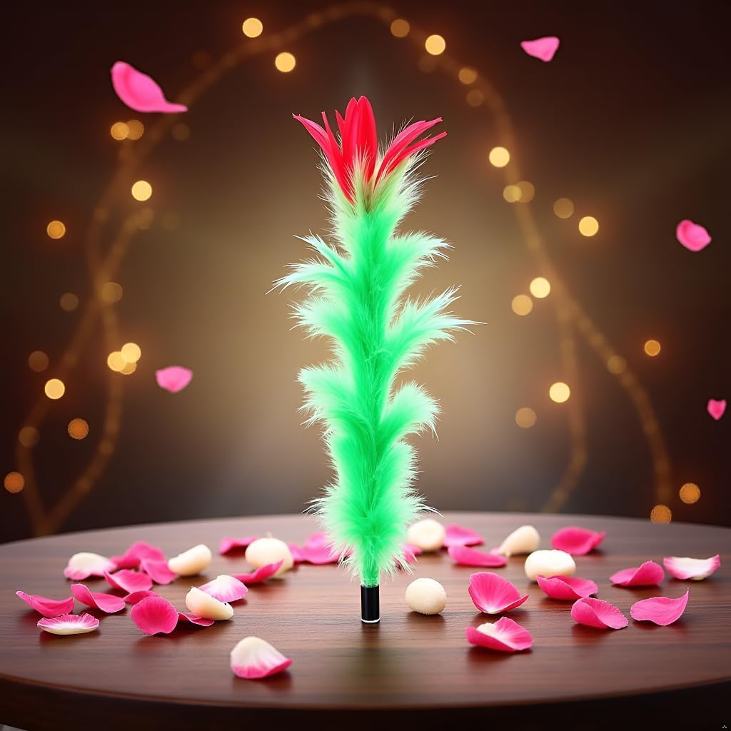 2Pcs Stick to Rose Magic Tricks Magic Wand to Flower Easy Magic Tricks Funny Toys Show Performance Prop for Adults Teenagers Magician Accessories Magic Kits and Accessories