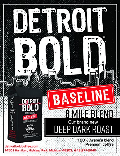 Detroit Bold Coffee - Café en grano tostado oscuro 16 oz miniatura 3