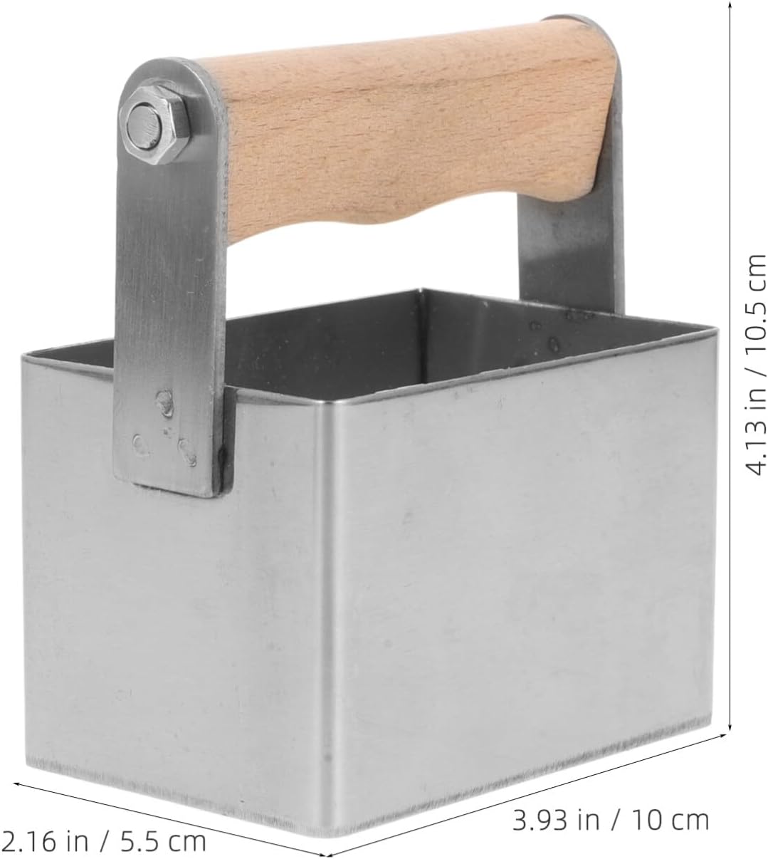 HANABASS Stainless Steel Honey Cutter Tool Rectangular Honeycomb Cutter for Beekeepers 4.13 Inch Practical Honey Cutting Tool for Farm and Ranch