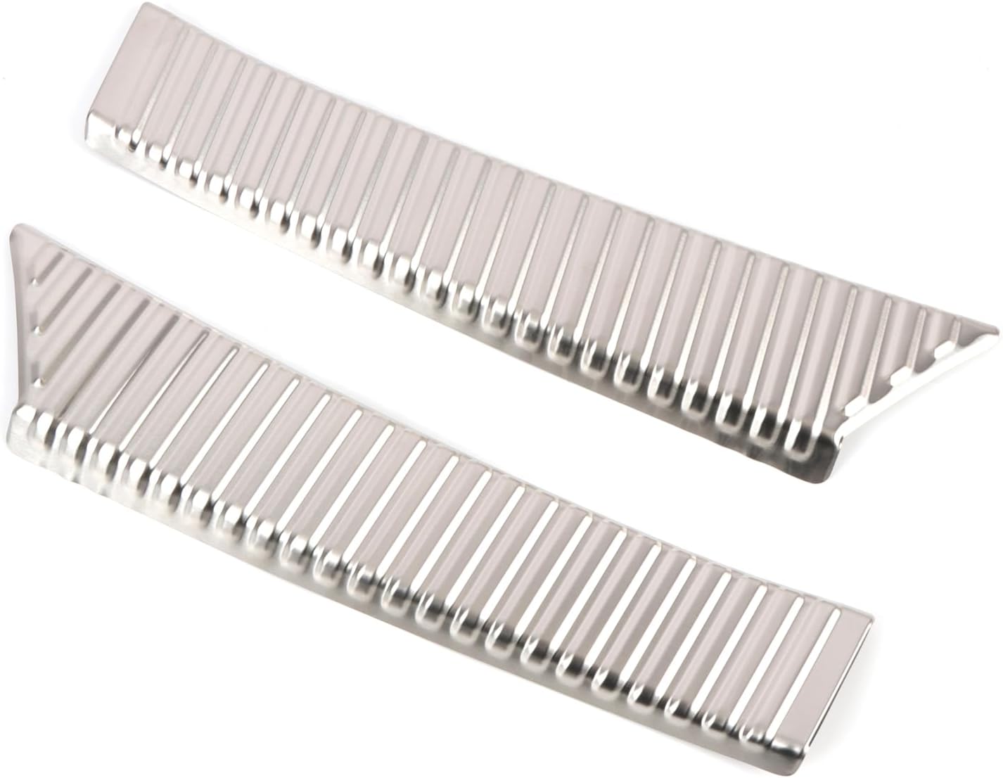 for Subaru Forester 2025 Steel Inner Rear Bumper Guard Plate Cover Trim 2pcs Car Accessories (Silver)