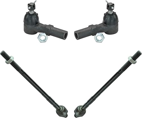 Vista 217 de TRQ - Juego de barras de acoplamiento delanteras interiores y exteriores