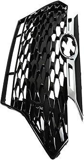 munirater Front Grille Grill Assembly Gloss Black Replacement for 2019 2020 Elantra Sport