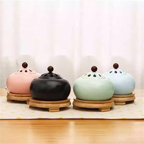 Miniatura 6 de Quemador eléctrico de resina con temporizador, quemador de incienso eléctrico de cerámica, quemador Bakhoor incensario de 110 V para porche, patio,