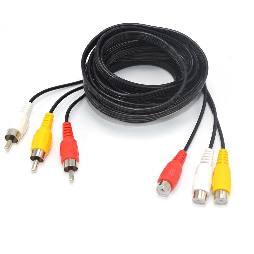 XENOCAM 15FT RCA Audio/Video Composite Cable DVD/VCR/SAT Yellow