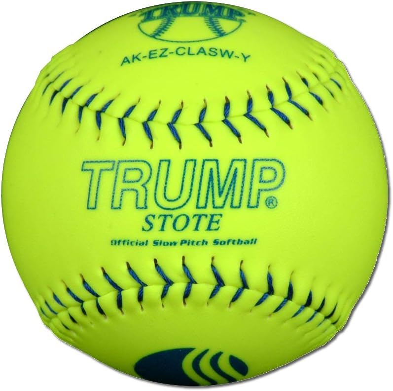 Trump Stote 1 Dozen USSSA 11" Softballs - 44cor/.400 Compression (AK-EZ-CLASW-Y) 12 Balls