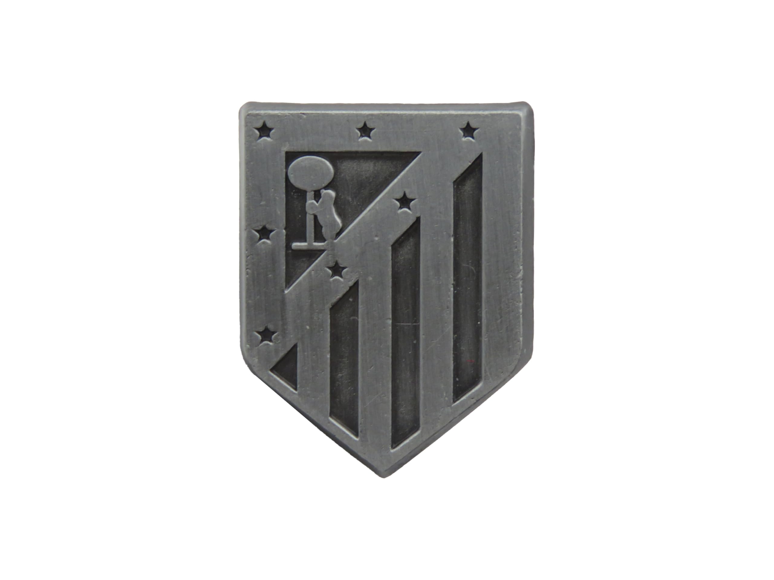 Atlético de Madrid Pin Escudo Oficial Rojo y Blanco