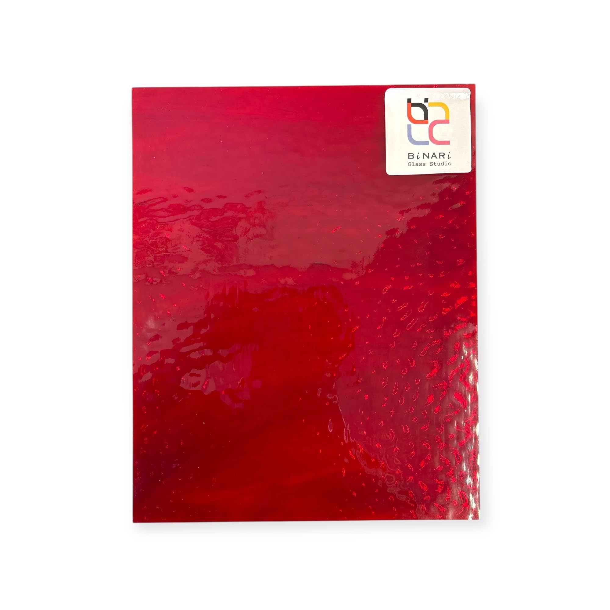 Wissmach Stained Glass Sheet: Copper Red English Muffle | Curated by BiNARi Glass Studio-picture-15