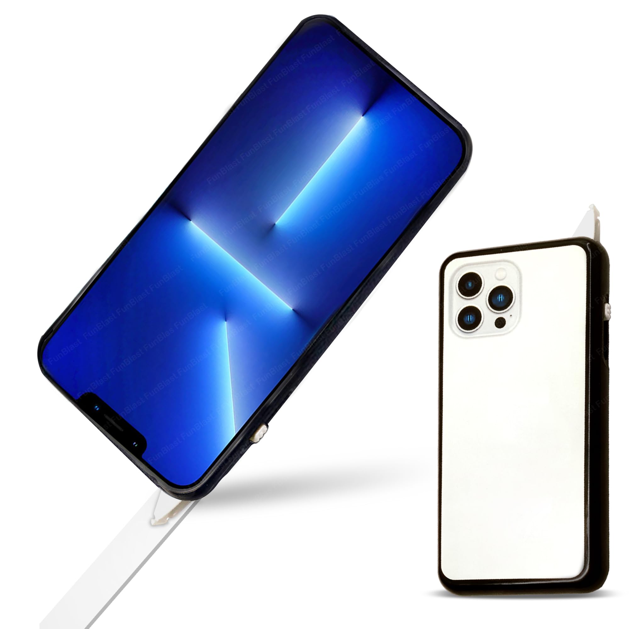 FunBlast Correction Tape – Mobile Phone Shape Correction Tape 12 Meter X 5 MM for Journal, Correction Pen, Whitener for Correction, Stationery Items for School & Office (Random Color)