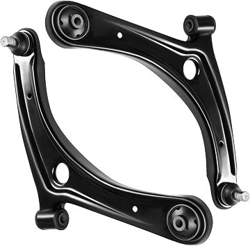 2Pcs Front Lower Control Arm And Ball Joint Driver Passenger Side Fit For Dodge For Caliber 2007-2012,For Jeep For Compass 2007-2014,For Jeep For Patriot 2007-2014,Replace for K620066,K620065