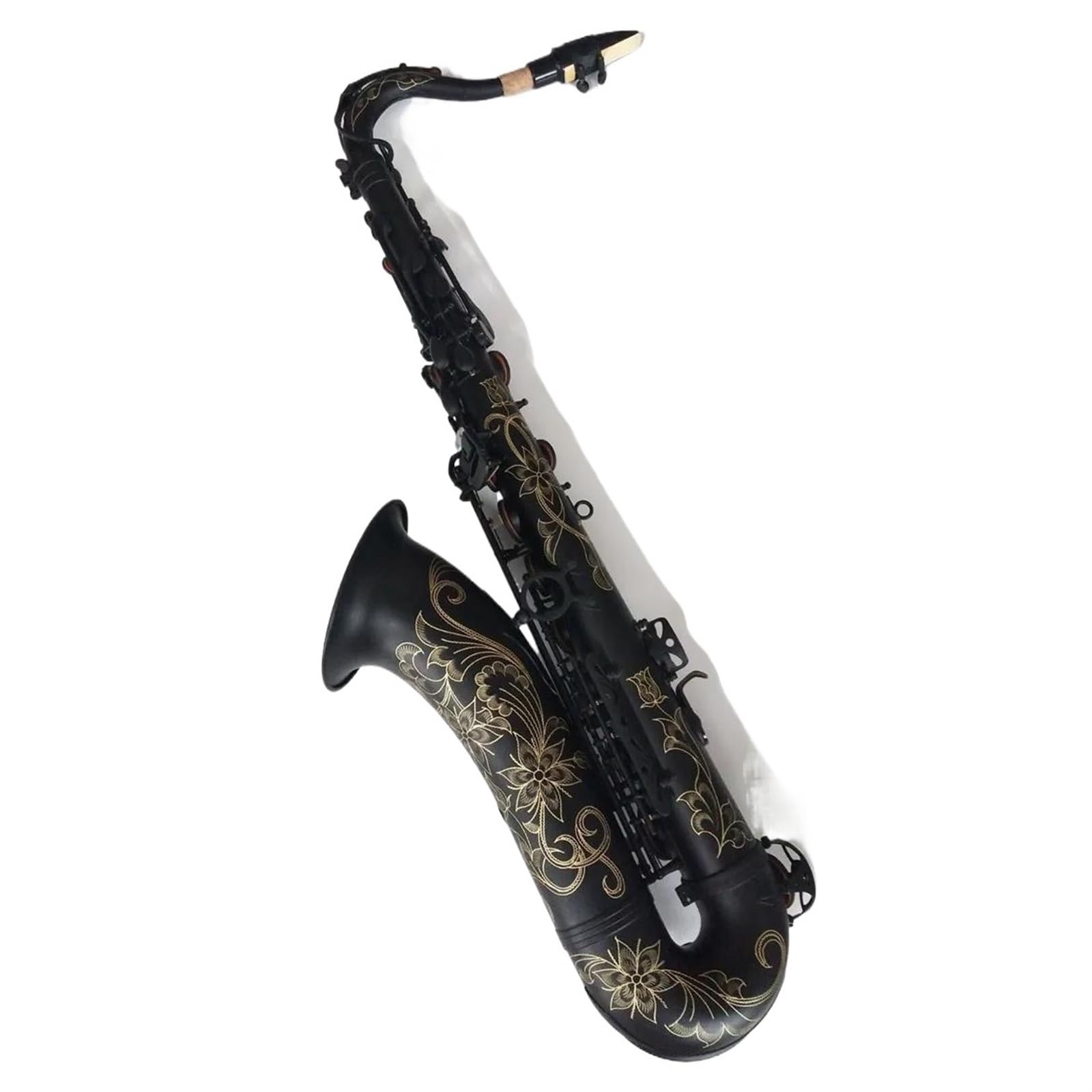 sassofono Sassofono Tenore Nero Strumento Musicale Professionale Che Suona Il Sax Tenore Con Custodia (Color : Tenor saxophone)