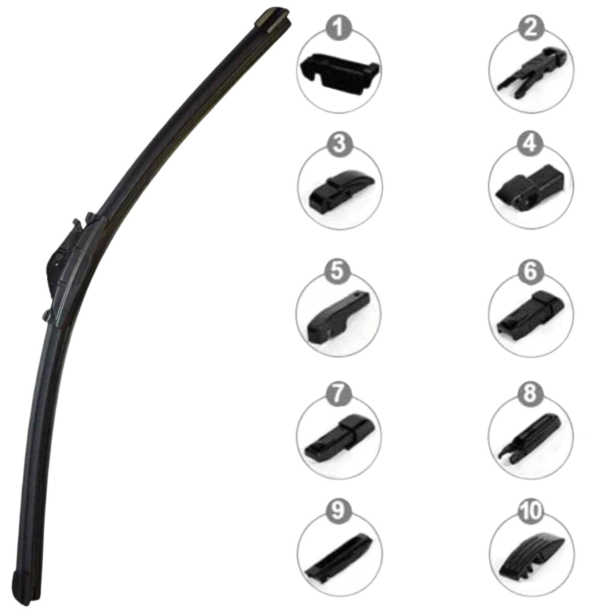 Escobilla limpiaparabrisas delantero multi conector (67.5 cm) - imagen 1