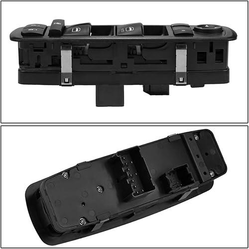 Miniatura 3 de Auto Dynasty Interruptor de control de ventana eléctrica maestro del lado del conductor de estilo OE compatible con Dodge Ram Truck 1500-3500 Crew