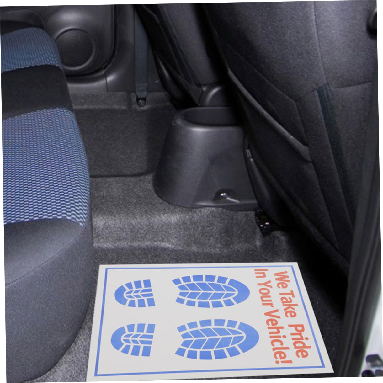 Cabilock Lot de 60 Tapis de Sol Jetables pour Voiture en Papier Kraft Blanc, Protection du Tapis de Véhicule pour Entretien et Service