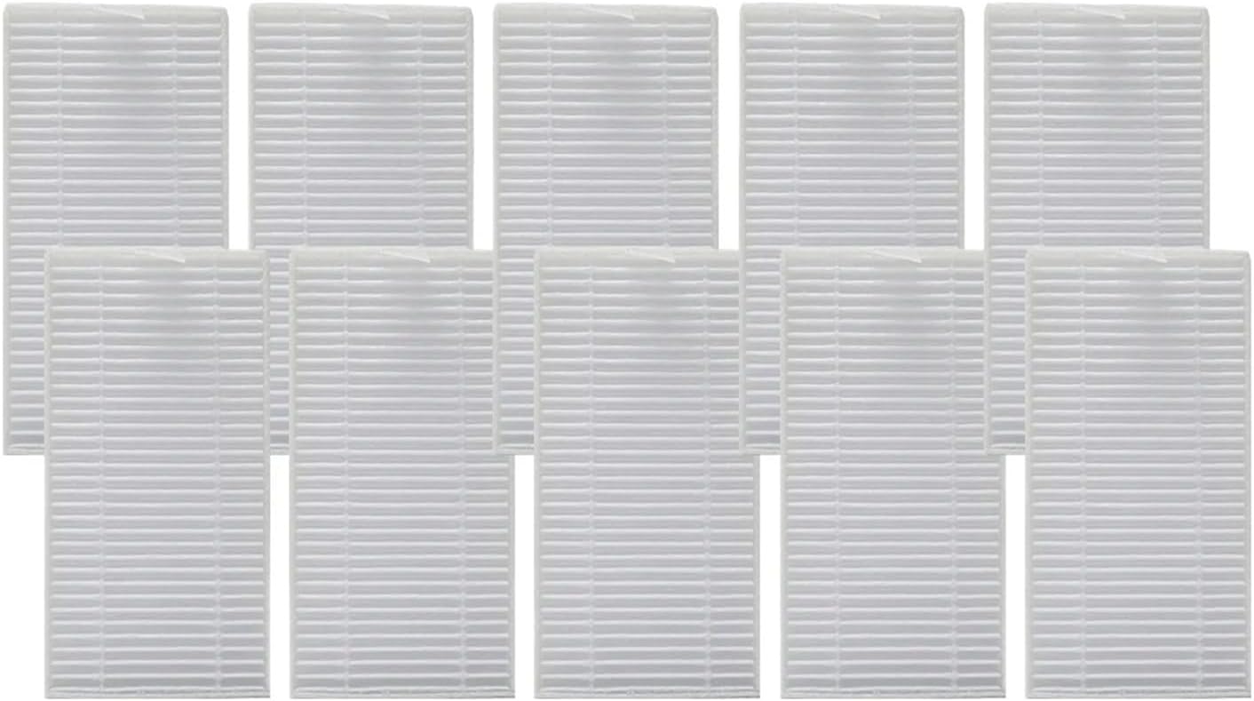 Replacement Parts，Compatible For Redkey，R10 Robot Vacuum Cleaner Accessory Filter Kit.(10PACK)