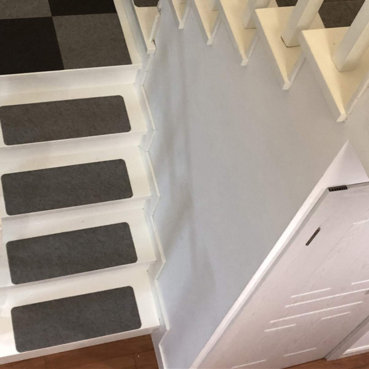 VILLCASE Stair Treads Tape 7 Pcs Non Slip Stairs Treads Noise Reduction Easy to Install