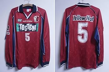 鹿島アントラーズ　ユニフォーム　エネーレ Amazon.co.jp: 選手支給品1999-2000 鹿島アントラーズ ピンク