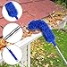 Gutter Cleaning Brush - Flexibble Dust Remover, Roof Tool, Multifunctional Design Long Splicing Cleaner | Gutter Cleaning Tool for Leaves, Guards, Outdoor Drain, Home Maintenance, Debris Removal
