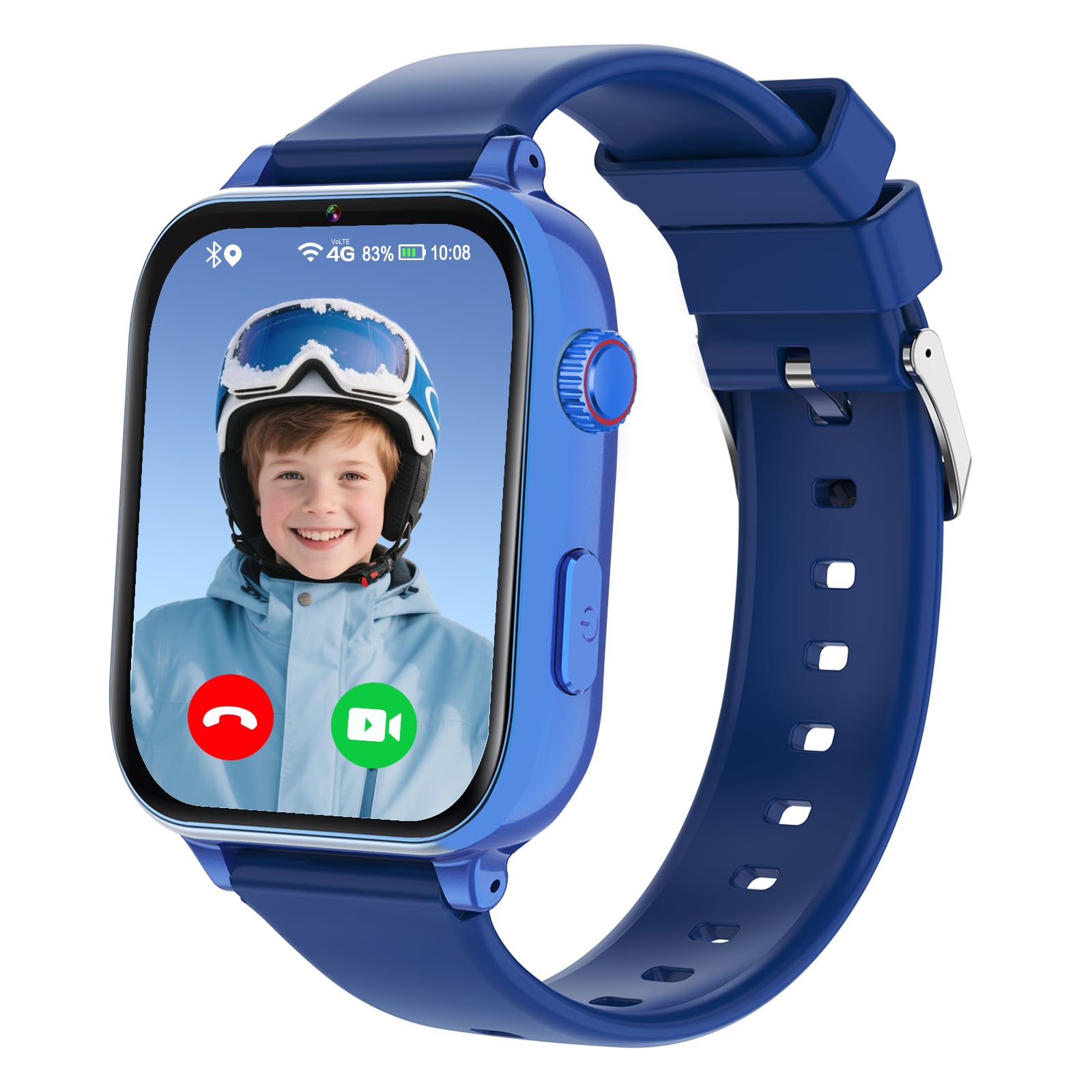 Smartwatch voor Kinderen Jongens Meisjes met GPS Locator HD-Camera