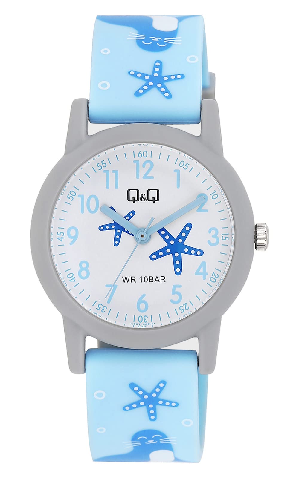 Q&Q Kids Collection 2022 Analog Multicolor Dial Unisex Watch-V23A-002VY