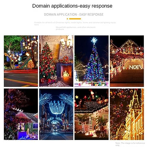 Iegefirm 1 Stück 24V-Transformator-Stecker-Netzteil, Schwarz, Einfache Installation, Geeignet für Weihnachten, Halloween, LED-Geräte, Dekorationen, EU-Stecker