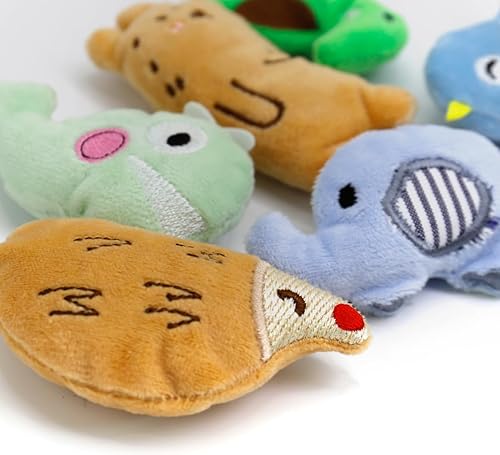 Miniatura 6 de Juguetes interactivos para gatos, juguete interactivo para gatos de interior, suave y duradero, con sonido arrugado, juguete masticable para