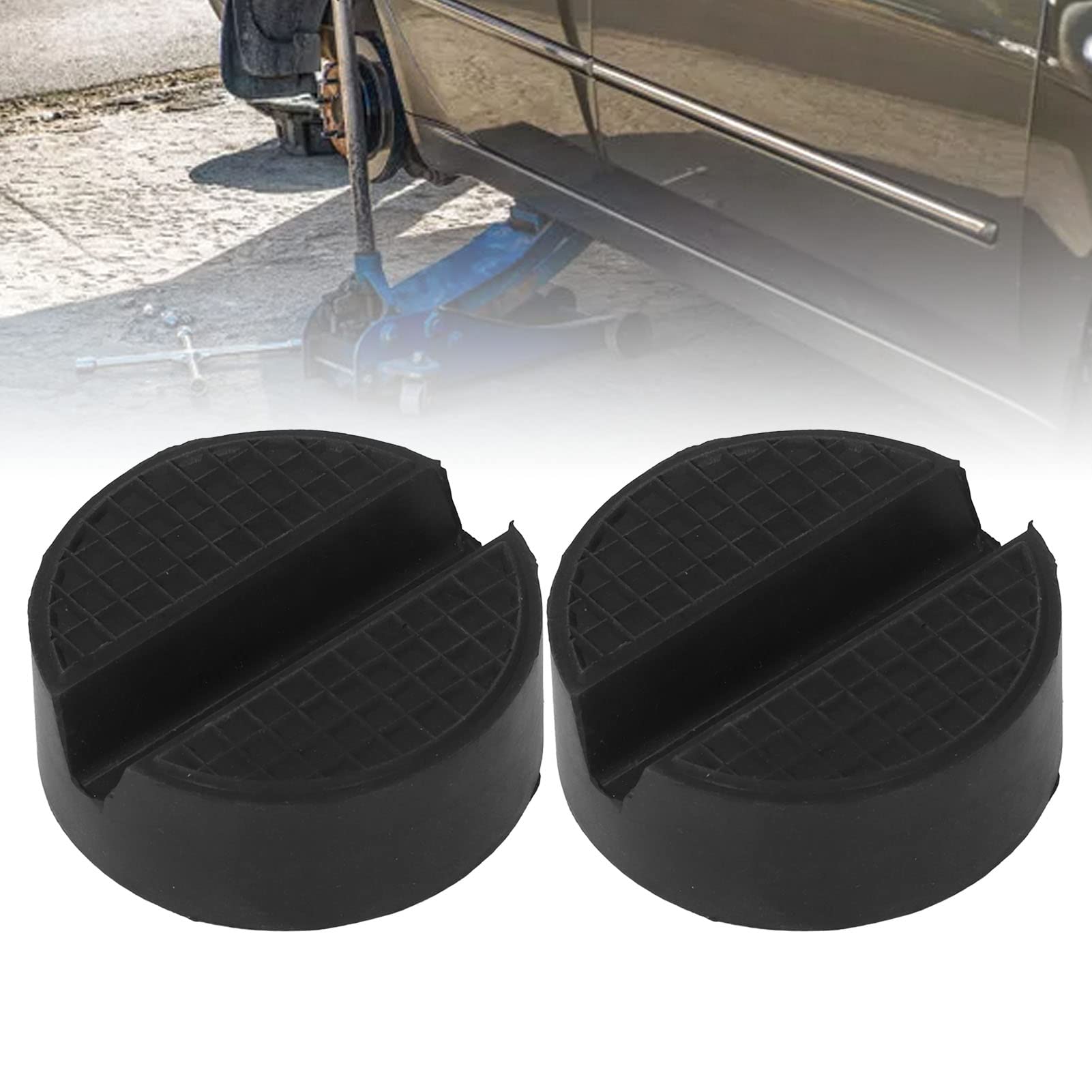 Adattatore Alza Cric Pneumatico Da 10 Cm - Aumenta L'Altezza Di Sollevamento - Foto 2