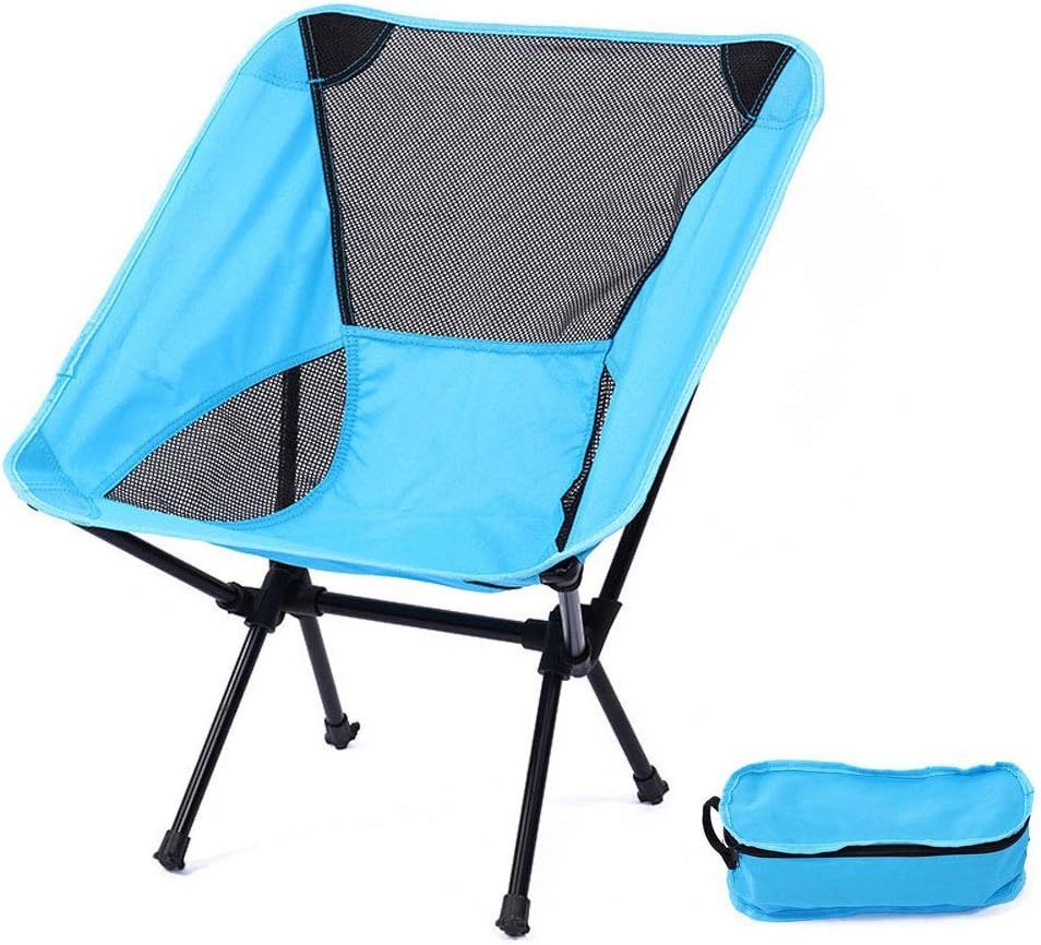 Electz Folding Camping Chair, Portable Beach Chairs, Lightweight Folding Backpacking