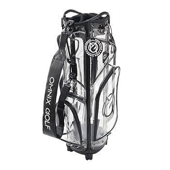 Amazon | OMNIX オムニクス Clear CADDIE BAG クリアー キャディ