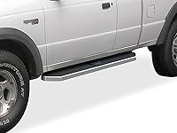 Vista 20 de APS Estribos tipo iBoard compatibles con Ford Ranger Mazda Serie B 1999-2011 Super Cab 4 puertas (requiere perforación)