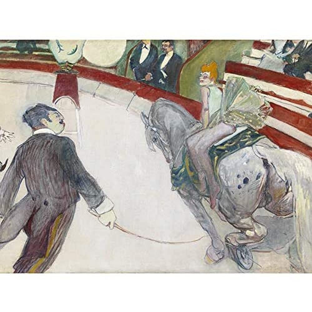Toulouse-Lautrec Equestrian Cirque Fernando Gemälde ungerahmt Wandbild Kunstdruck Poster Home Decor Premium