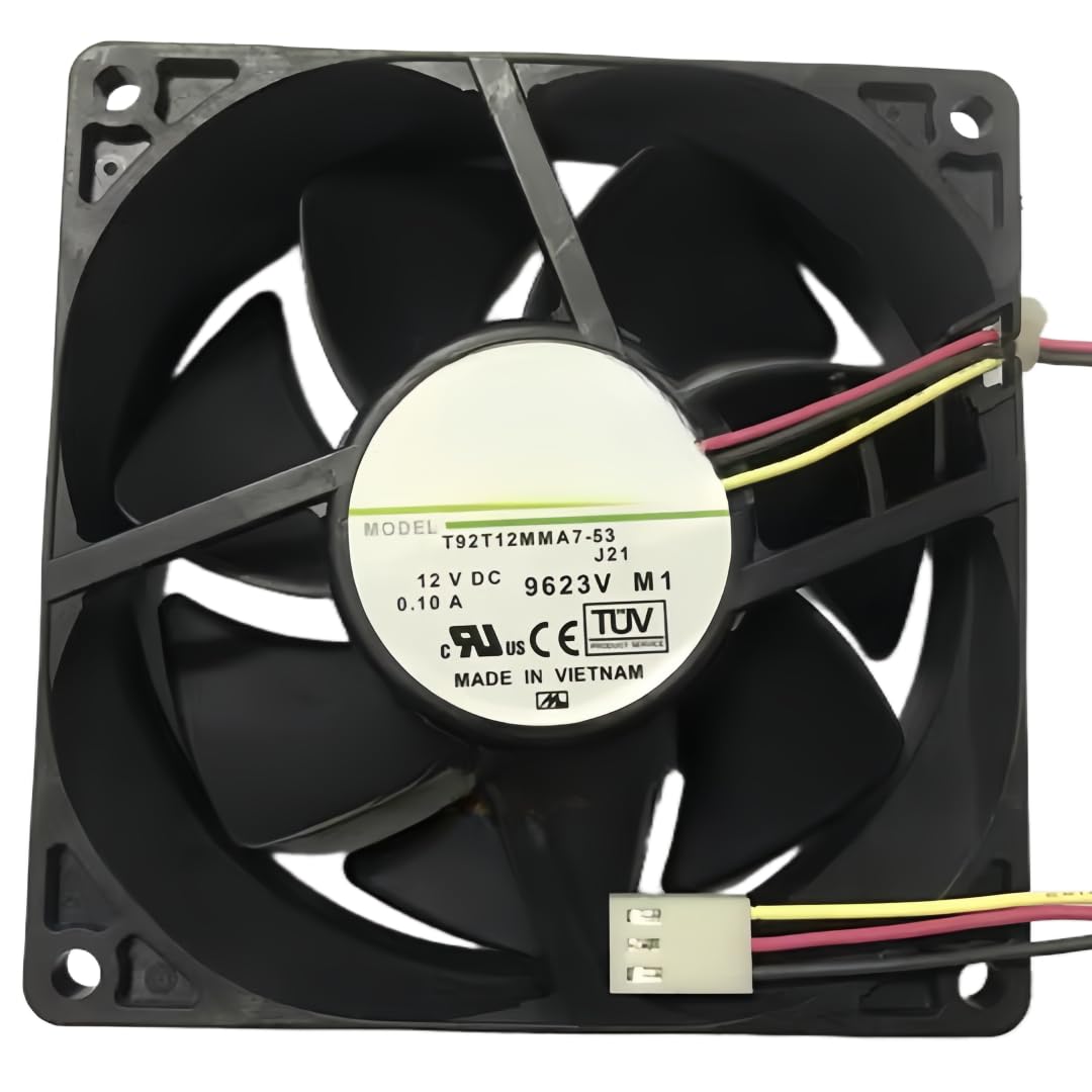 CZVJUKBYP T92T12MMA7-53 DC12V 0.10A 9025 Cooling Fan 90X90x25MM