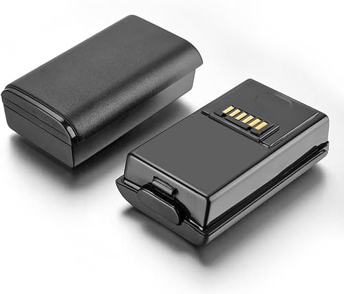 Miniatura 6 de Para Xbox 360 Controller 2 Pack Kit de batería recargable con base de soporte de cargador de estación de carga dual