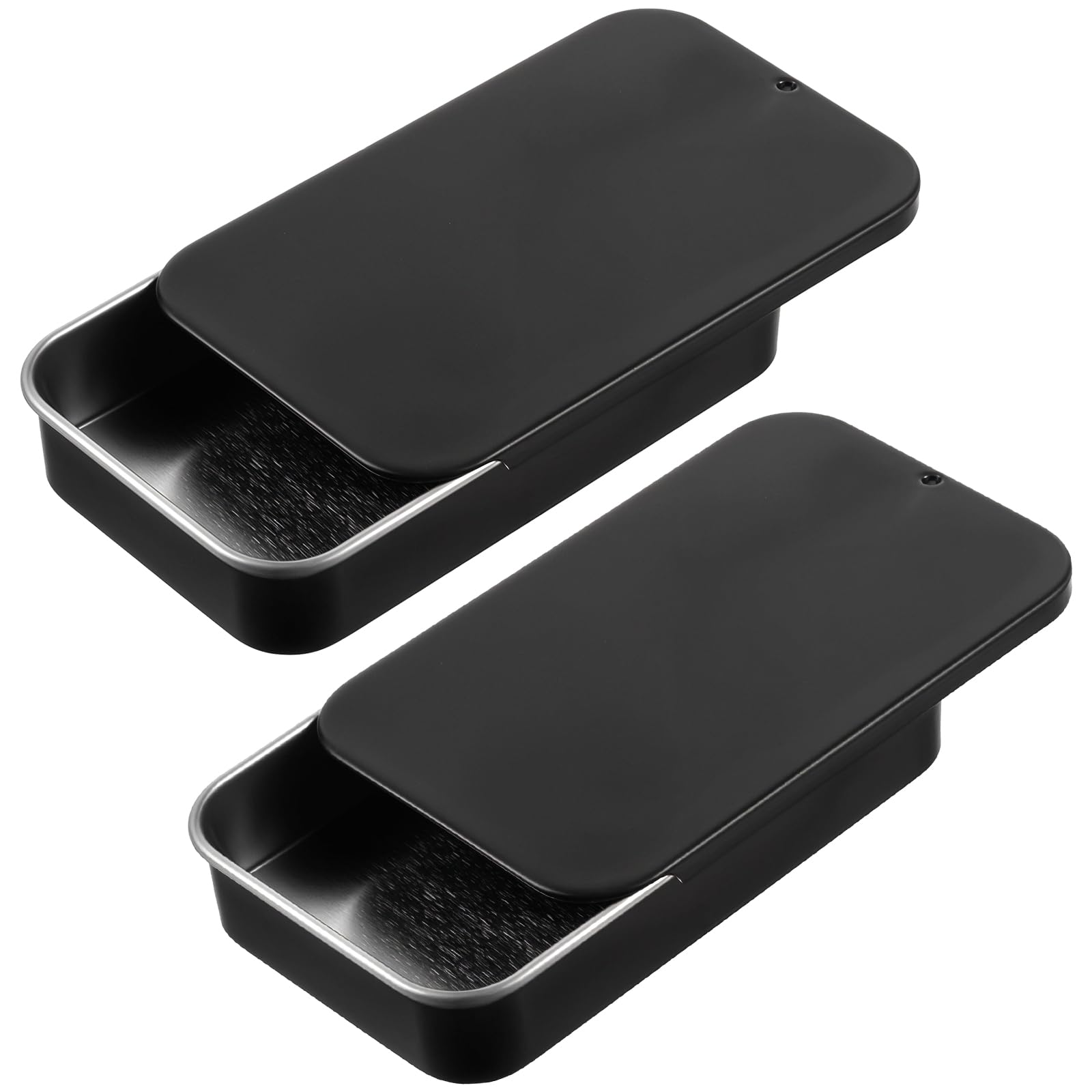 2 PCS Mini Travel Dental Floss Case Portable Purse Floss Pick Holder Small Toothpick Dispenser Convenient Refillable Glide