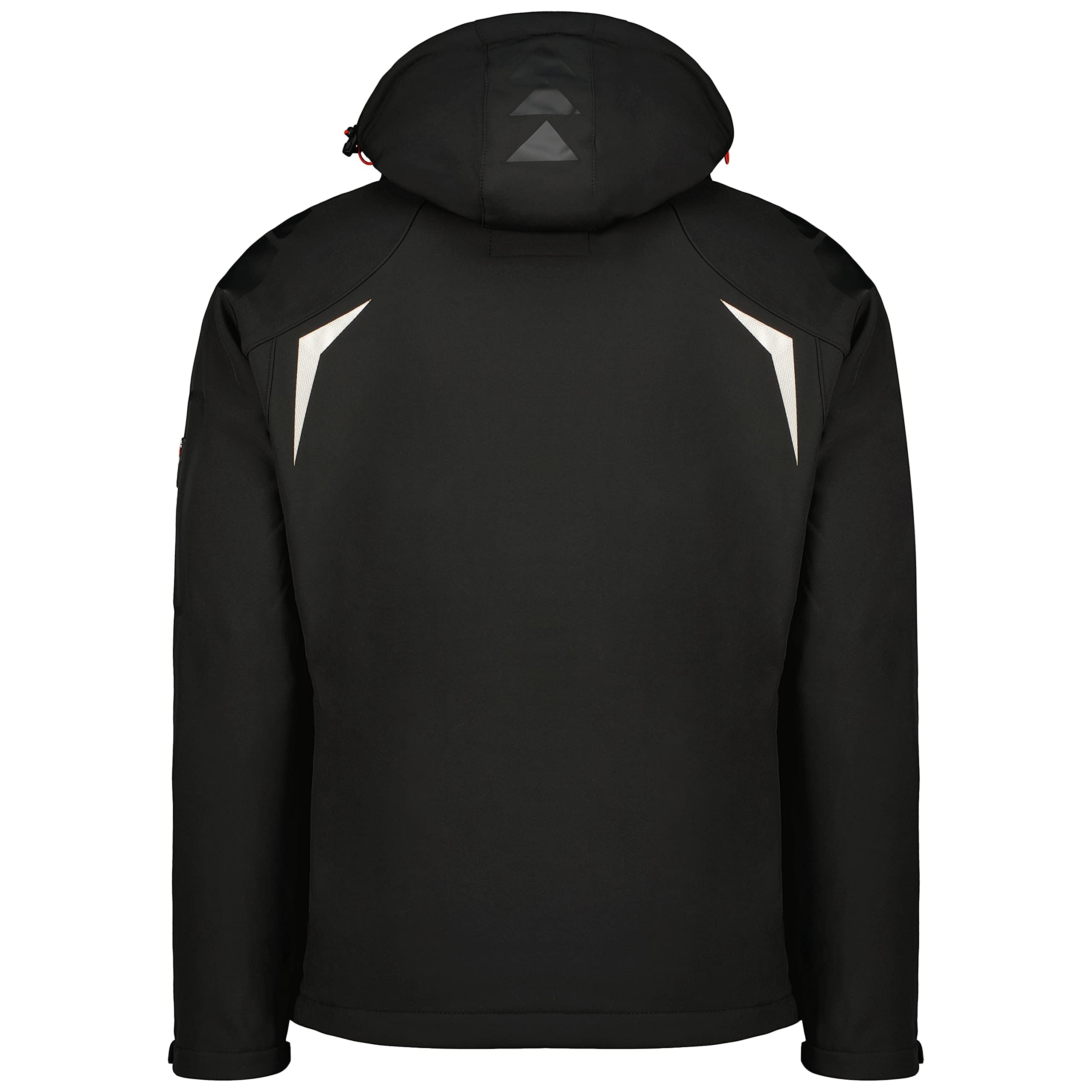 Geographical Norway Herren Softshell Funktions Outdoor Jacke wasserabweisend im Bundle mit urbandreamz Beanie