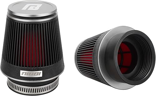 Miniatura 6 de NIBBI Filtro de aire CNC de 1.81 pulgadas redondo cónico, filtros de aire universales para Dirt Bike ATV Quad Go Kart Pit Dirt Bike Parts