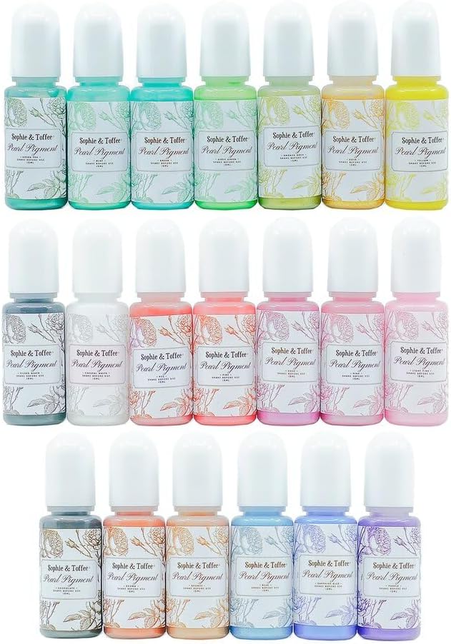 SOPHIE & TOFFEE Pearl Shimmer Pigment Dye (20 Colors)