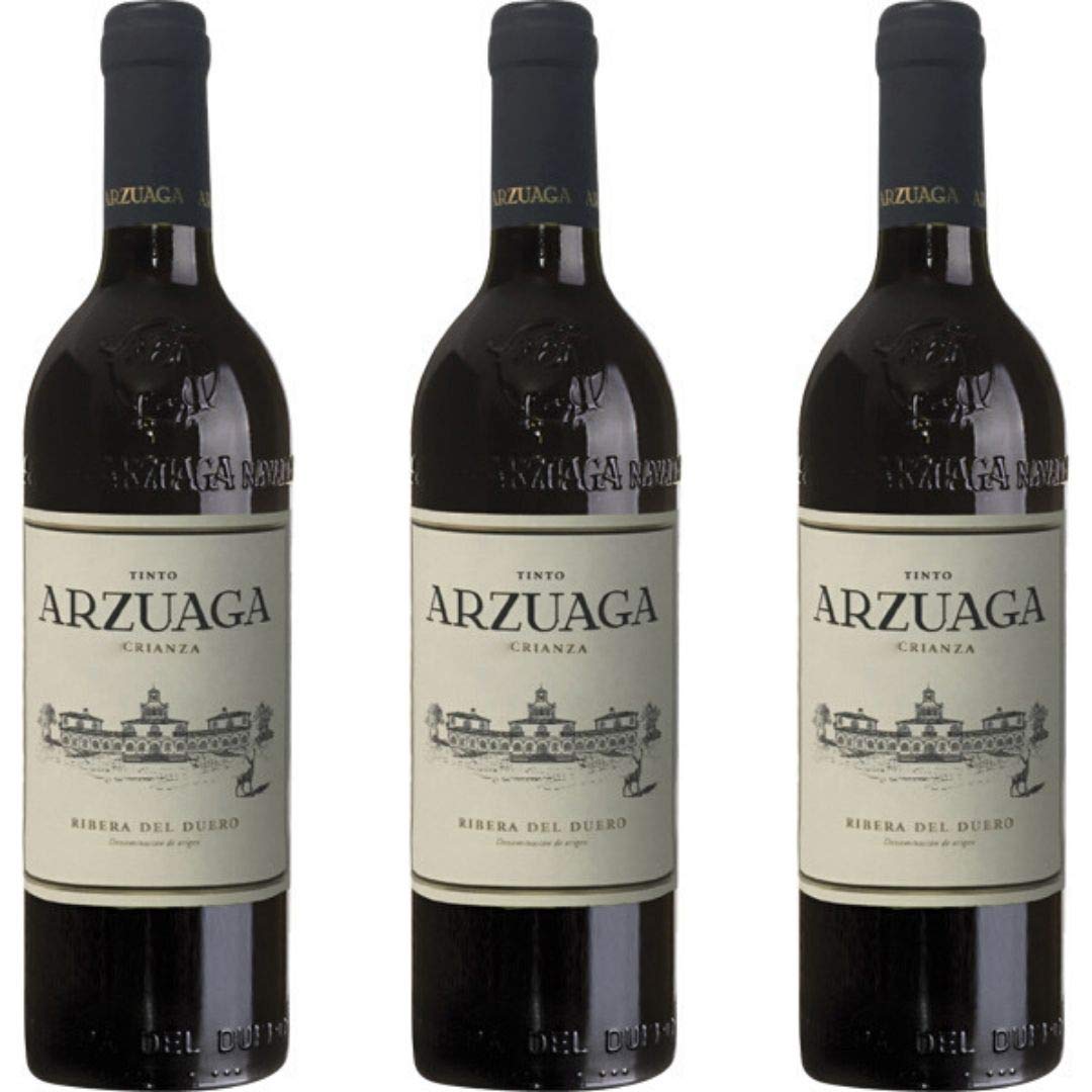 Arzuaga Vino Tinto Crianza - 3 botellas x 750ml - total: 2250 ml