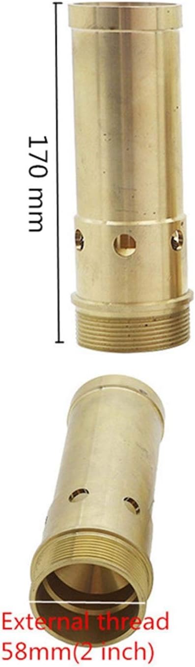 Gardening Watering System Tools 1Pc 3/4" 1" 1.5" 2" Brass Spring Bubbling Fountain Nozzle Copper Yongquan Bubble Pearl Nozzle Garden View Pond Fountain (Color : 2 inch)