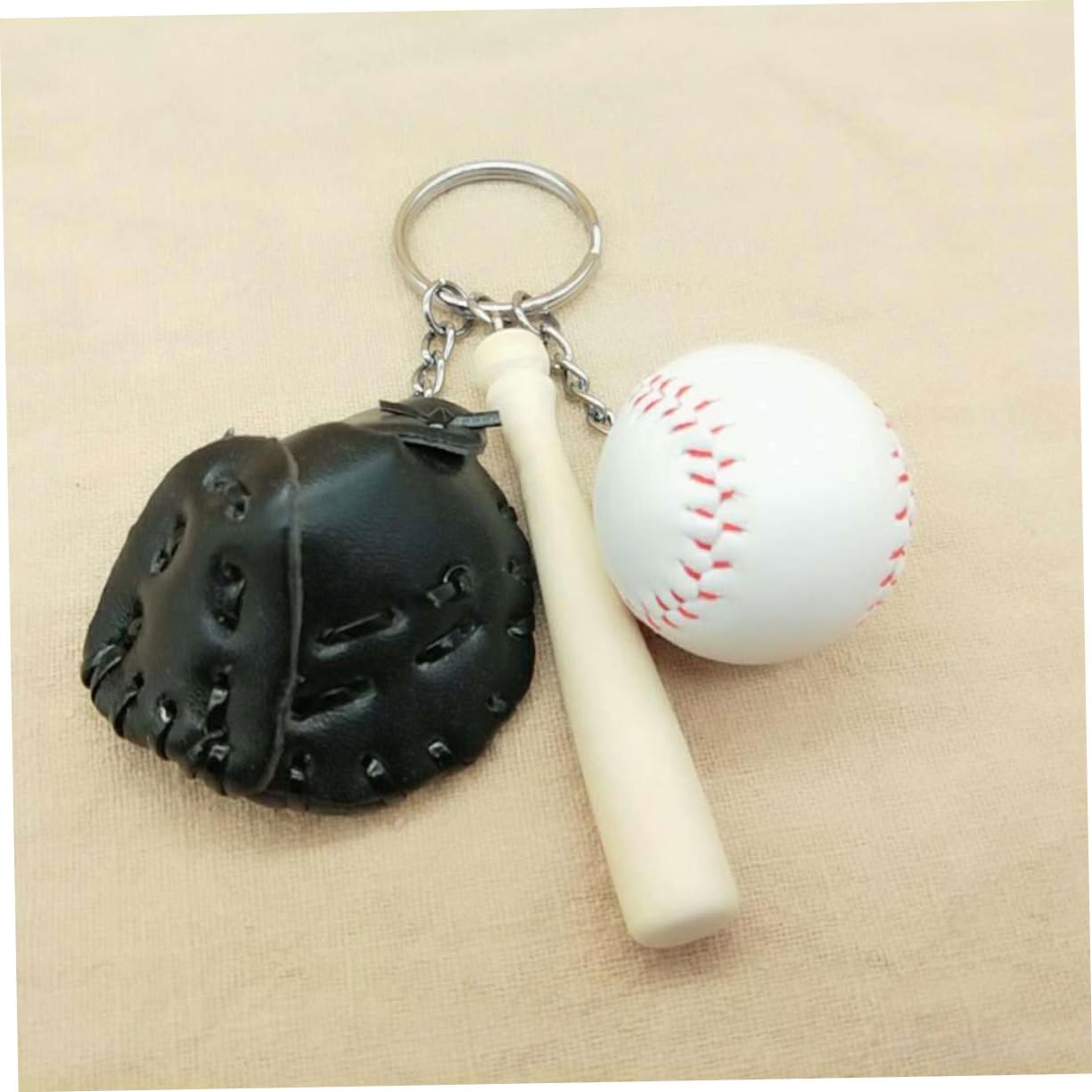 Ipetboom Portachiavi Da Baseball Portachiavi Da Baseball Mini Portachiavi Da Baseball Portachiavi Per Feste Per Portachiavi Con Ciondolo Portachiavi Da Softball Portachiavi Con