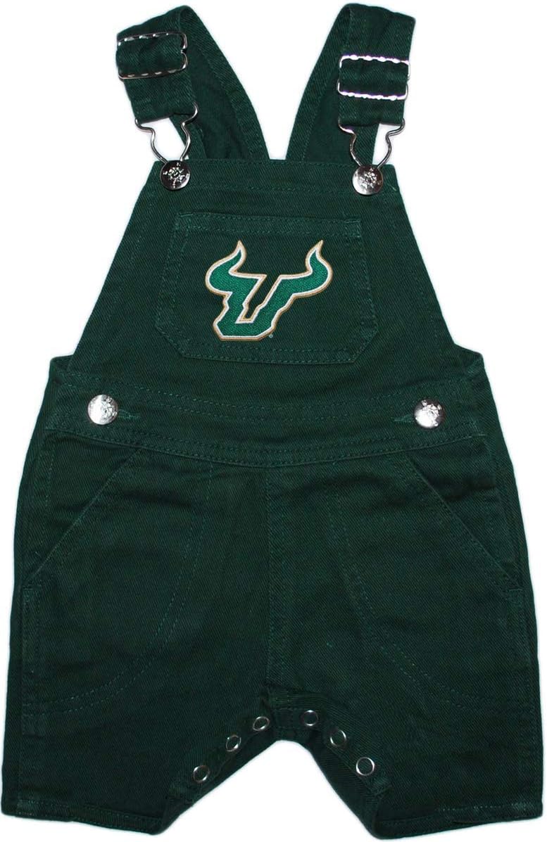 Creative Knitwear University of South Florida Baby and Toddler Short Leg Overalls