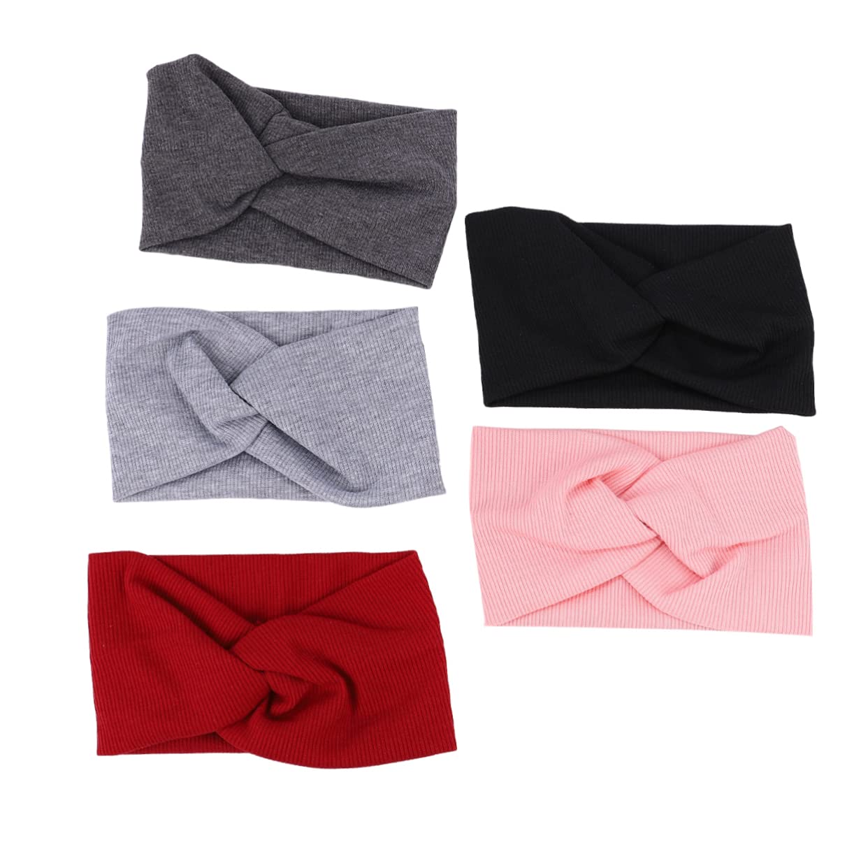 FRCOLOR 10 pezzi di copricapo per bambini, accessori per capelli per bambini, elastici per capelli, elastica per capelli, copricapo