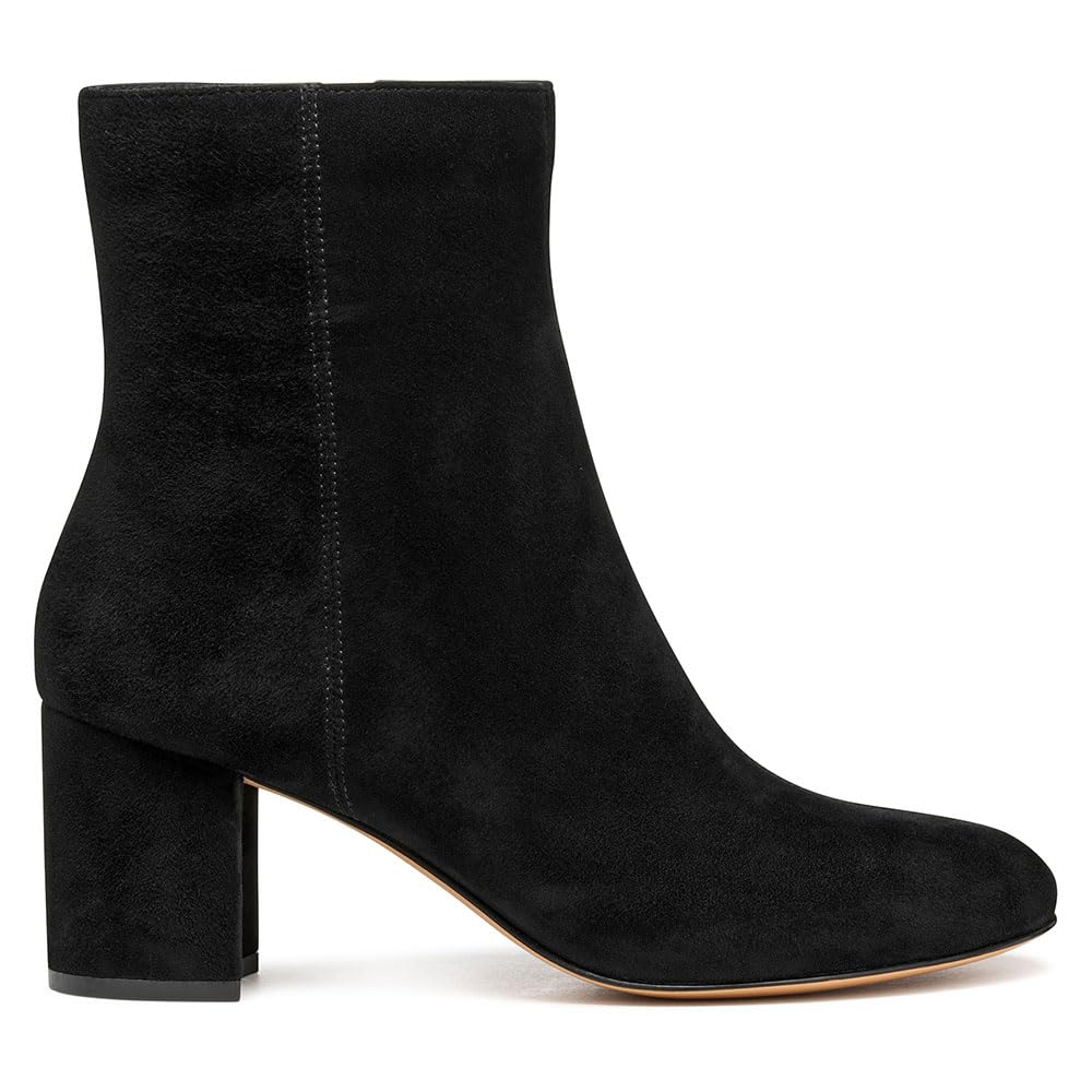 Geox Women's D Virnilia 65 Ankle Boot, Black, 38.5 EU, black, 5.5 UK