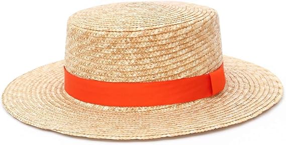 Amazon Co Jp Biwinky ストローハット メンズ レディース 麦わら帽子 リボン付き 夏用 つば広 日焼け止め 通気吸汗 無地 小顔効果 季節感 カンカン帽 アウトドア 旅行 ファッション