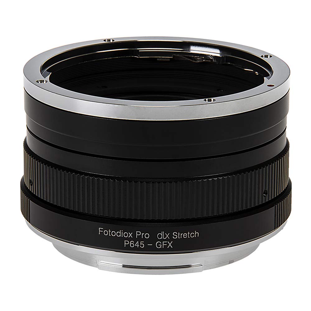 Fotodiox DLX Stretch Lens Mount Adapter Compatible with Pentax 645 Lenses to Fujifilm GFX G-Mount Mirrorless Cameras