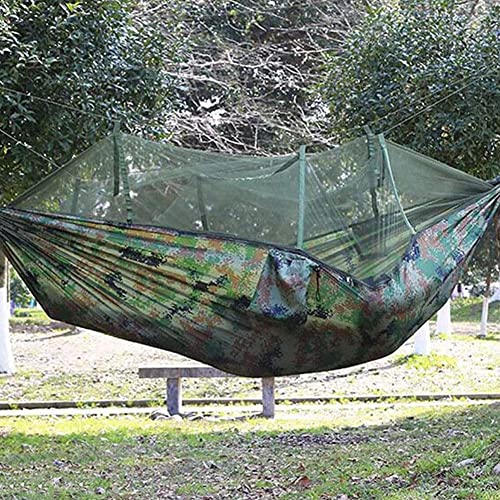 Camping Hammock Outdoor Hammock Portable Double Hammock With Net Flat Lay Hammock Tent Camping Accessories For Backyard Garden Camping Backpacking Survival Travel #TOP1