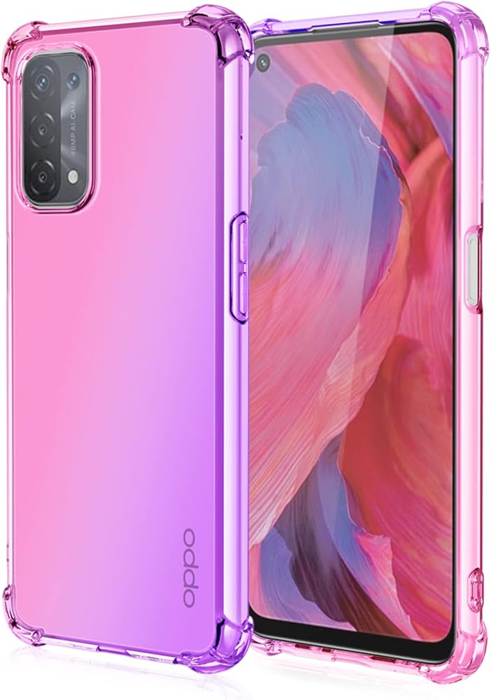 Oppo A54 5G グラデーションカラー Amazon.co.jp: OPPO A54 5G ケース クリア 耐衝撃 透明 グラデーション