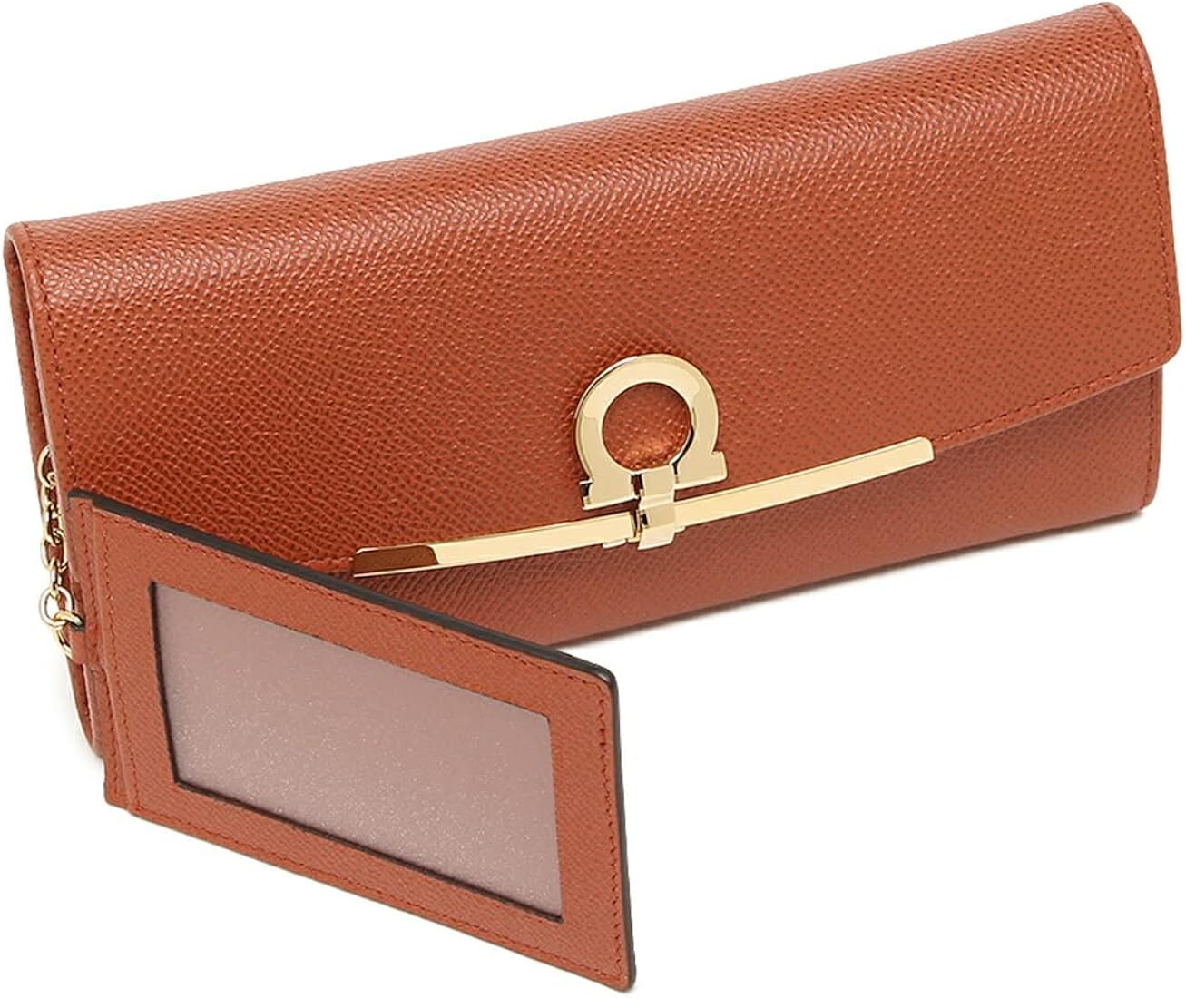 に値下げ！ FERRAGAMO 長財布 ブラック/オレンジ | kinderpartys.at